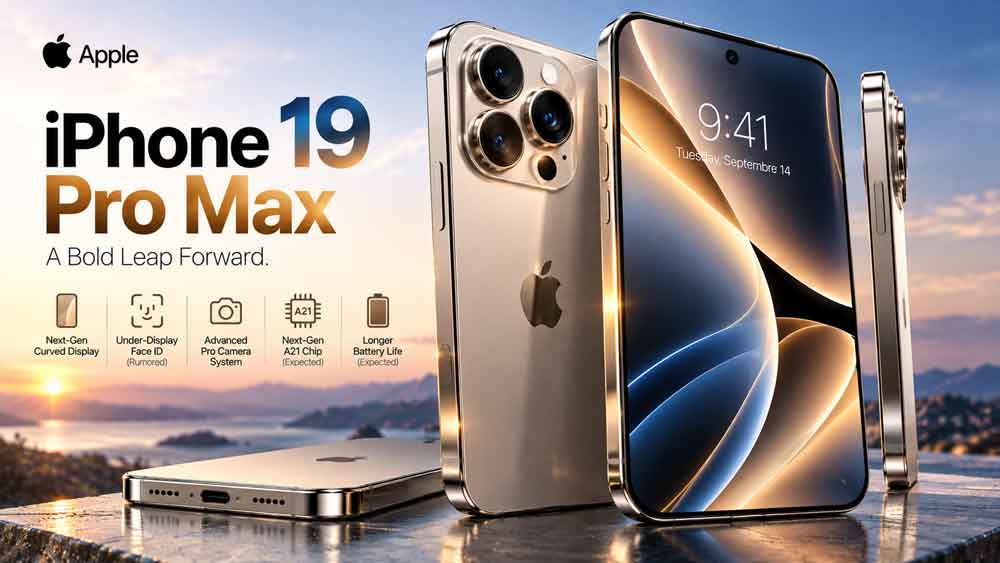 iPhone 19 Pro Max: Release Date, Price & Rumors 1 iPhone 19 Pro Max concept featuring a curved edge-to-edge display and triple rear cameras