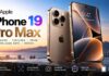 iPhone 19 Pro Max: Release Date, Price & Rumors concept of the rumored iPhone 19 Pro Max with a curved display and triple rear cameras